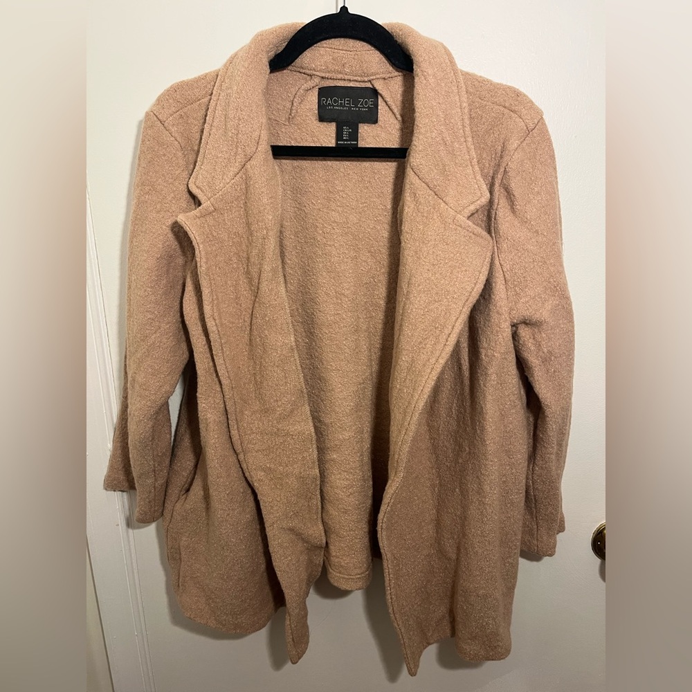 Rachel Zoe Wool Blush Coat